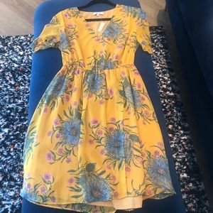 Madewell floral dress